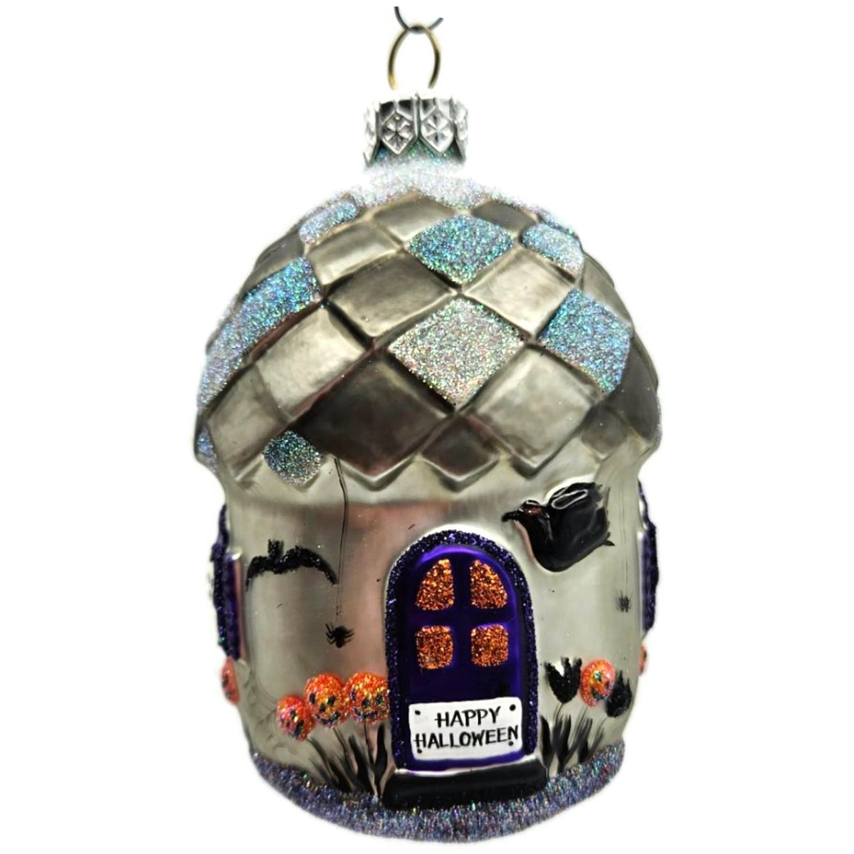 Patricia Breen Spring Acorn House Platinum Pumpkins Halloween Ornament 97460