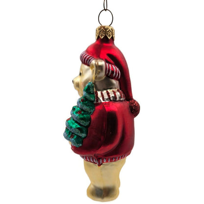 Patricia Breen Papa Bear Red Glittered Ornaments Christmas Tree Ornament 96385
