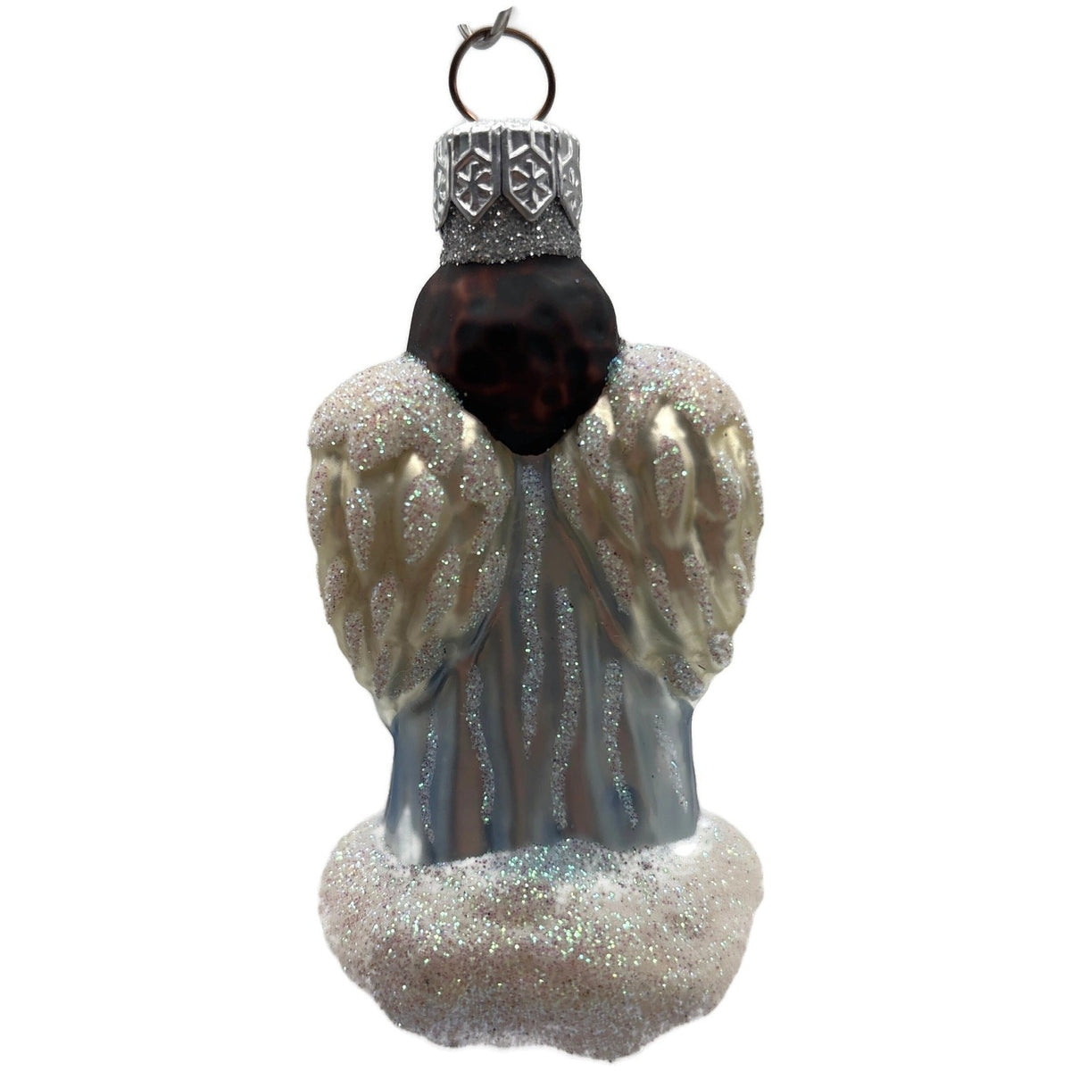Patricia Breen Quartet Of Angels Pastel Heart Blue White Christmas Ornament 98345