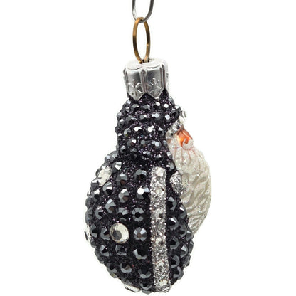 Patricia Breen Ladybug Noel Black Jeweled Polka Dots Christmas Ornament 25276