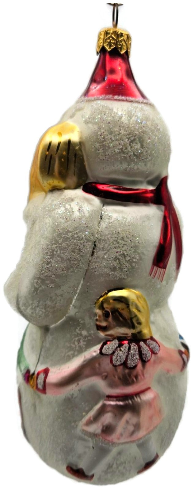 Christopher Radko Snow Dancing Snowman Children Christmas Ornament 94-091-06