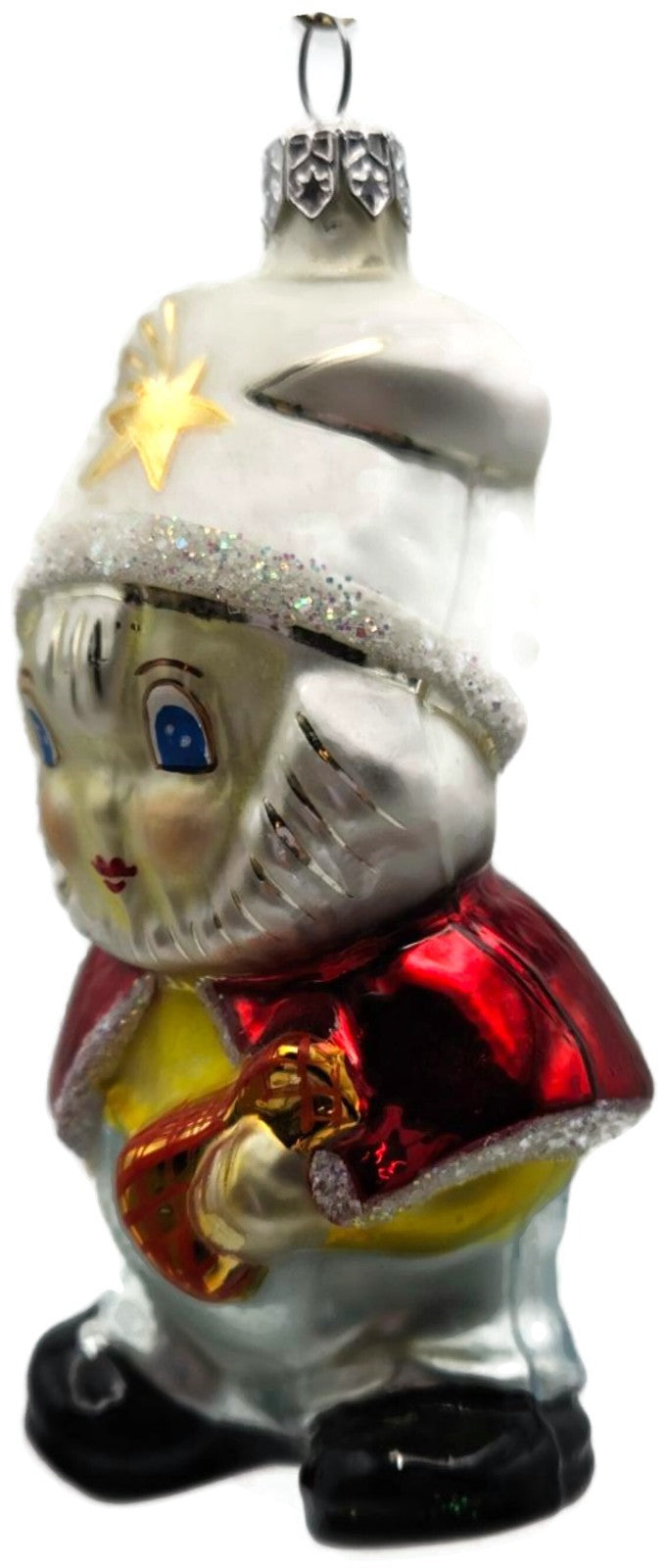 Christopher Radko Santa's Helper Elf Star Hat Christmas Tree Ornament 92-078-08