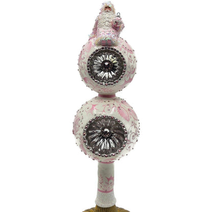 Patricia Breen Summit Finial Chinoiserie Pink Spring Christmas Tree Topper 313313