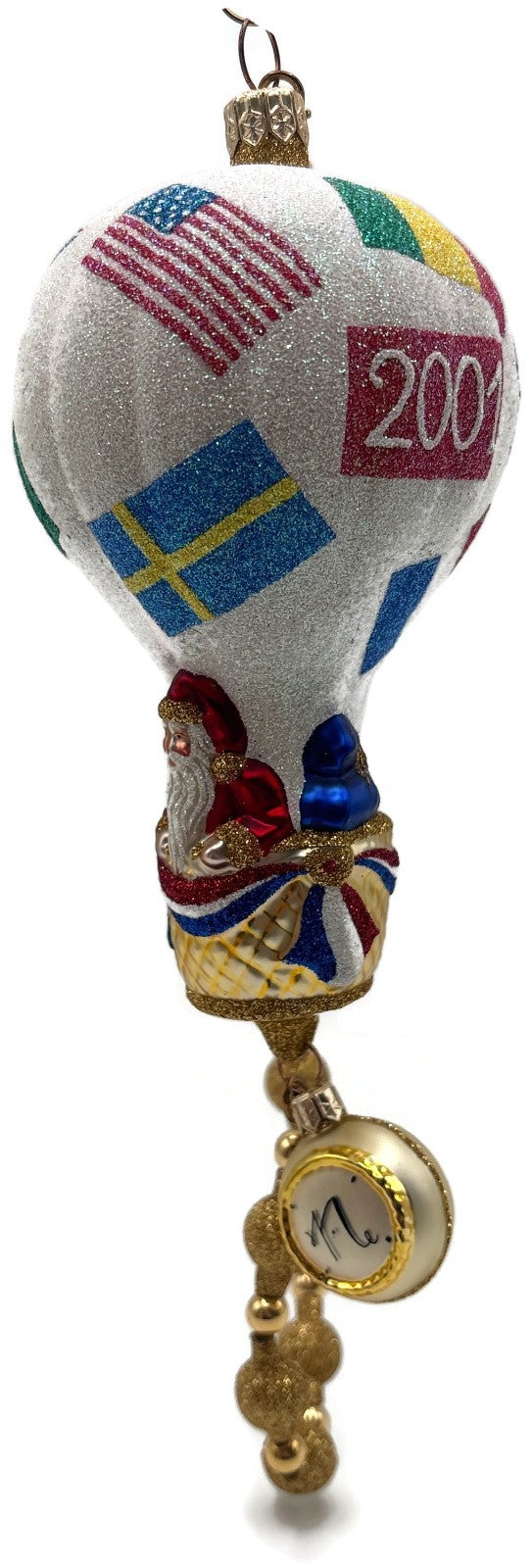 Patricia Breen Citizen of the World Hot Air Balloon Christmas Ornament 2000NM1