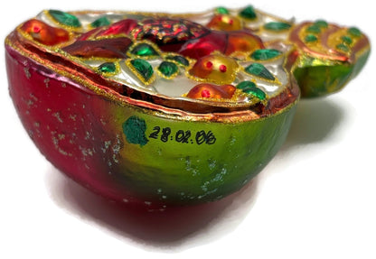 Christopher Radko Partial To Pears Bird Pear Glass Christmas Ornament 101273910