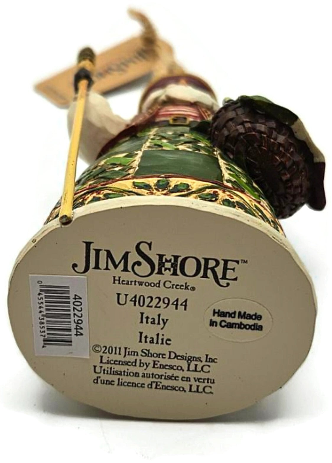 Jim Shore Italian Santa Heartwood Creek 2011 Hanging Christmas Ornament 402294410
