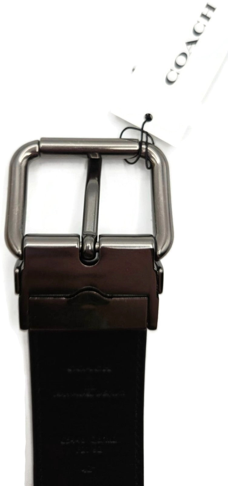 Coach x Jean Michel Basquiat Famous Reversible Black Leather Belt 38mm Sz 42 NWT5