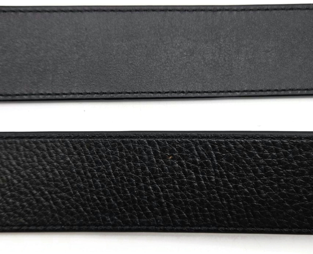 Coach x Jean Michel Basquiat Famous Reversible Black Leather Belt 38mm Sz 42 NWT8