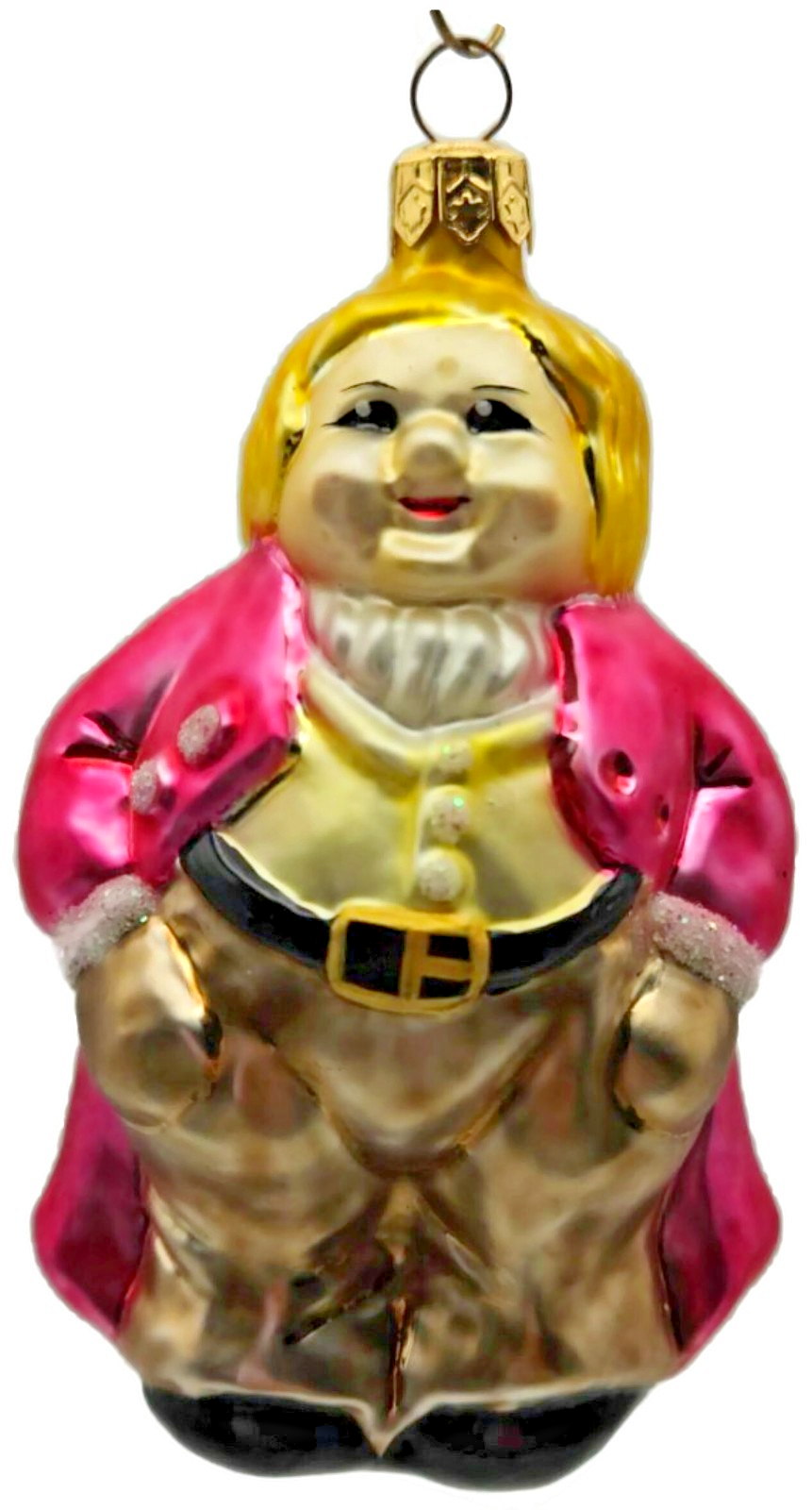 Christopher Radko Ring Master Circus Glass Christmas Tree Ornament 94-061-00