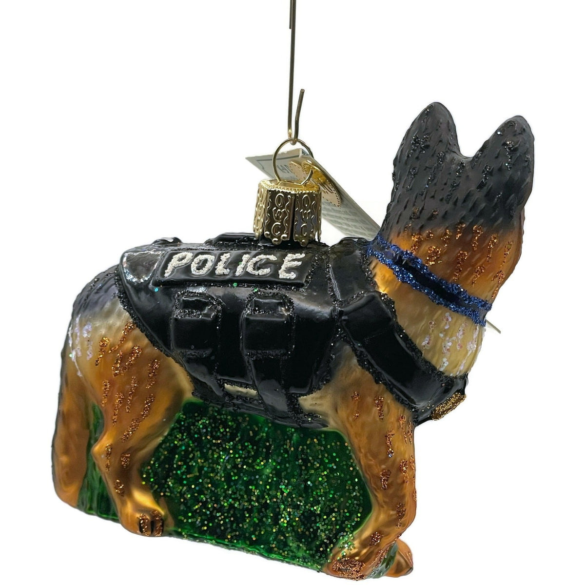 Old World Christmas K9 Police Dog Ornament Animal OWC Christmas Tree Decoration4