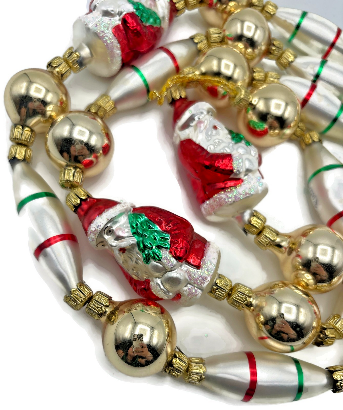 Christopher Radko St Nicholas Santa Garland 1992 52" Germany Box 92 220 06