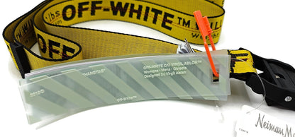 Off White c/o Virgil Abloh Industrial Belt Yellow 5400 lbs Webbing NWT12
