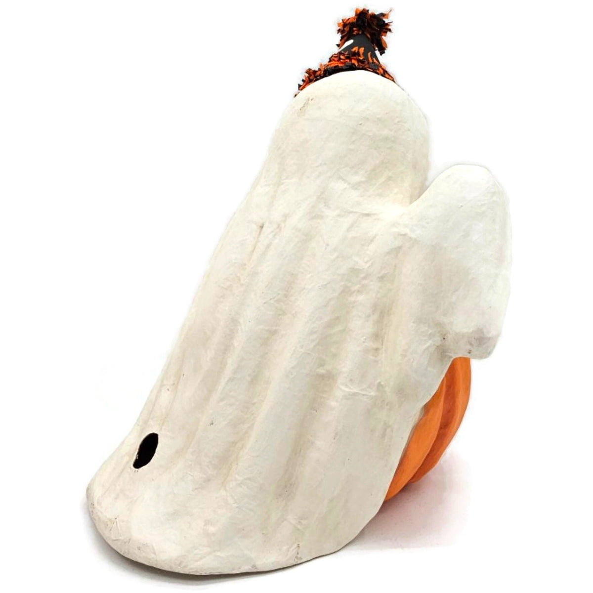 Bethany Lowe Ghost Boo Jack o lantern Halloween Paper Mache Table Top Decor3