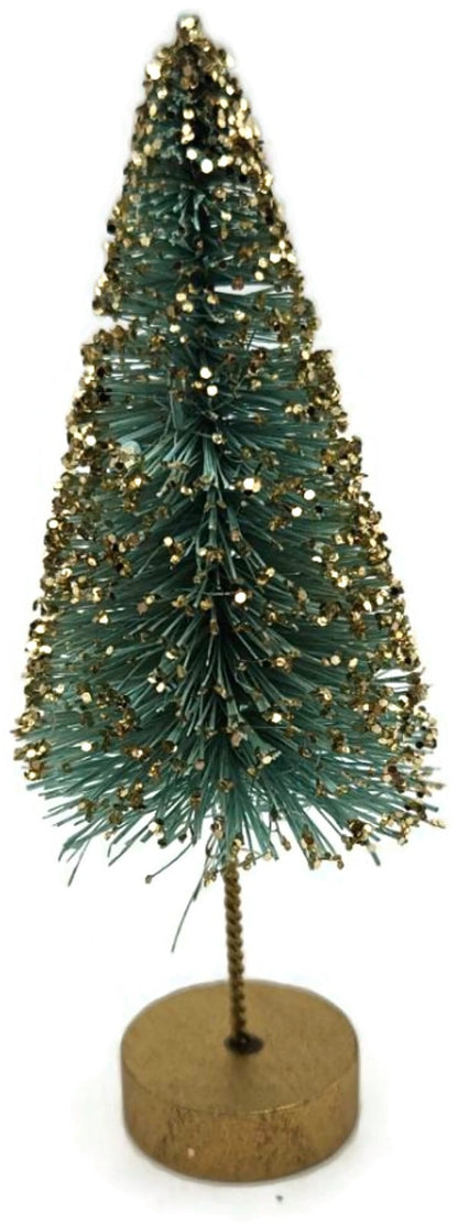 Bethany Lowe Designs Pastel Rainbow Forest Bottle Brush Christmas Tree Set of 76