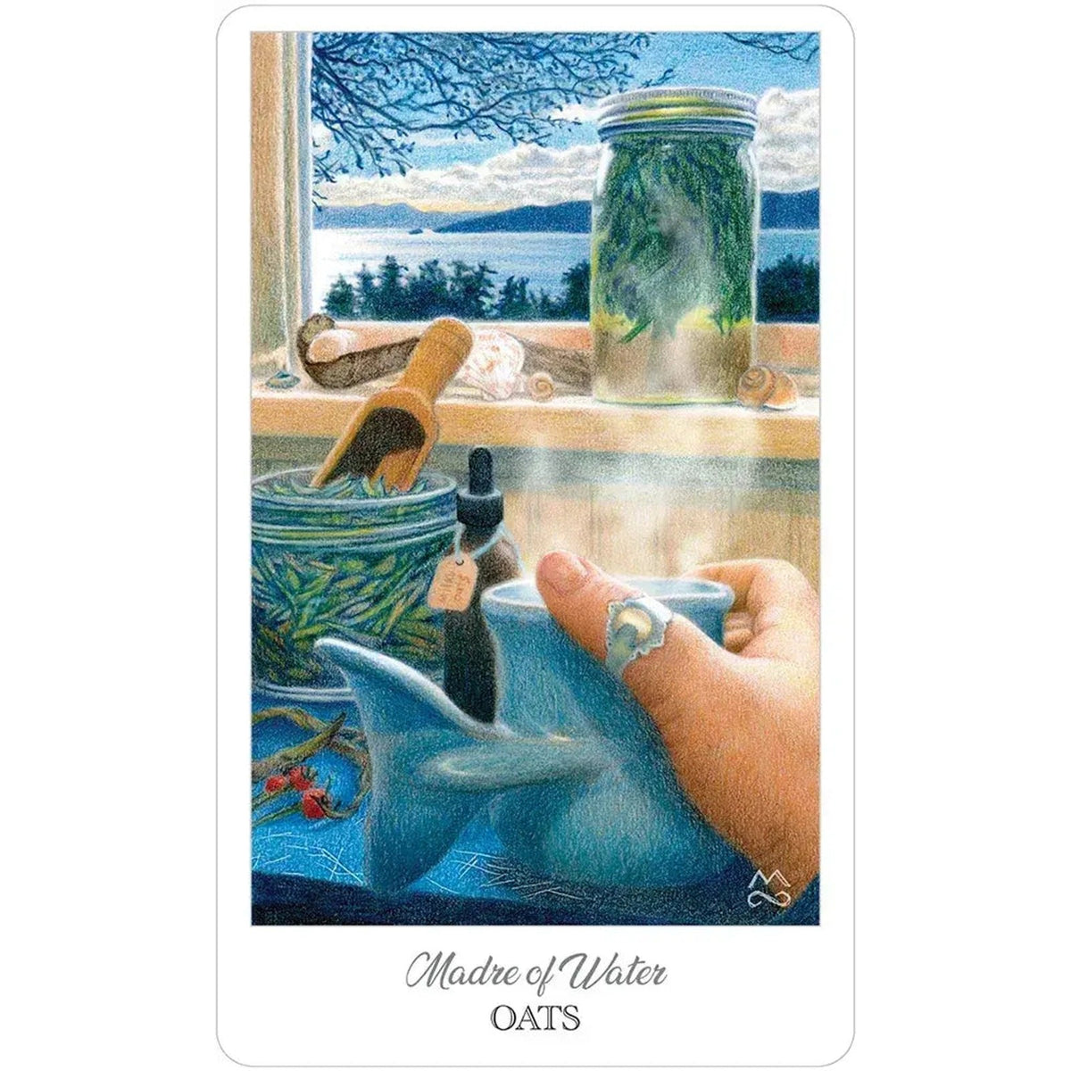 The Herbcrafters Tarot Deck 78 Cards with Guidebook Herbal Plant Spirit Magic8