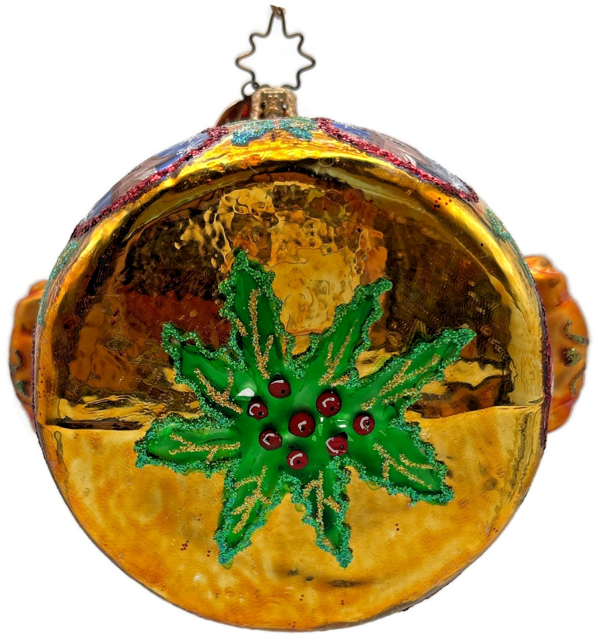 Christopher Radko 2002 Jewel Box Nicholas Santa Glass Ornament 10101535