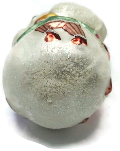Christopher Radko Snow Dancing Snowman Children Christmas Ornament 94-091-09