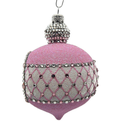 Patricia Breen Anniversary Reflector Pink Chameleon Christmas Ornament CATZ 388812