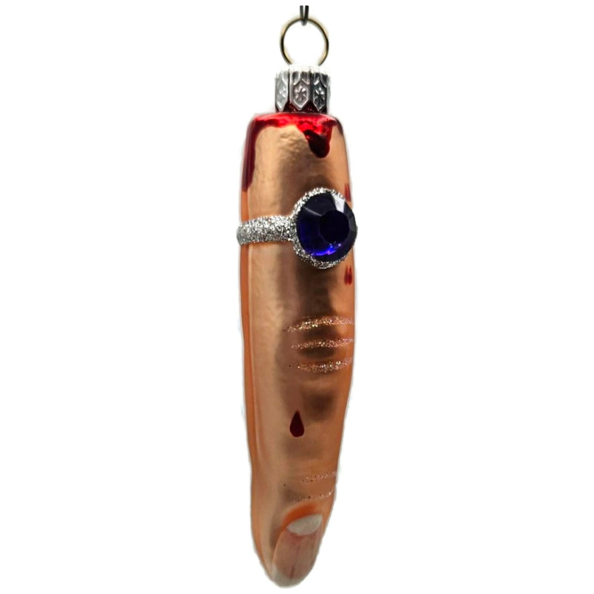 Patricia Breen Halloween Lady Finger French Manicure Christmas Ornament 25199