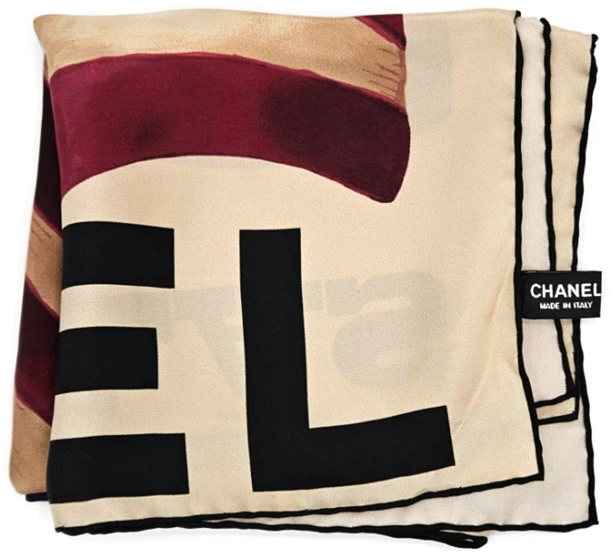 Chanel Paris Dallas Pre Fall Collection American Flag 26" Square Silk Scarf2