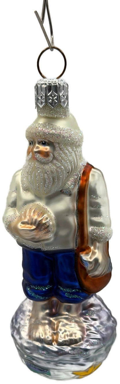 Patricia Breen Cape Cod Nichols Aquatic Santa Summer Christmas Ornament 20062