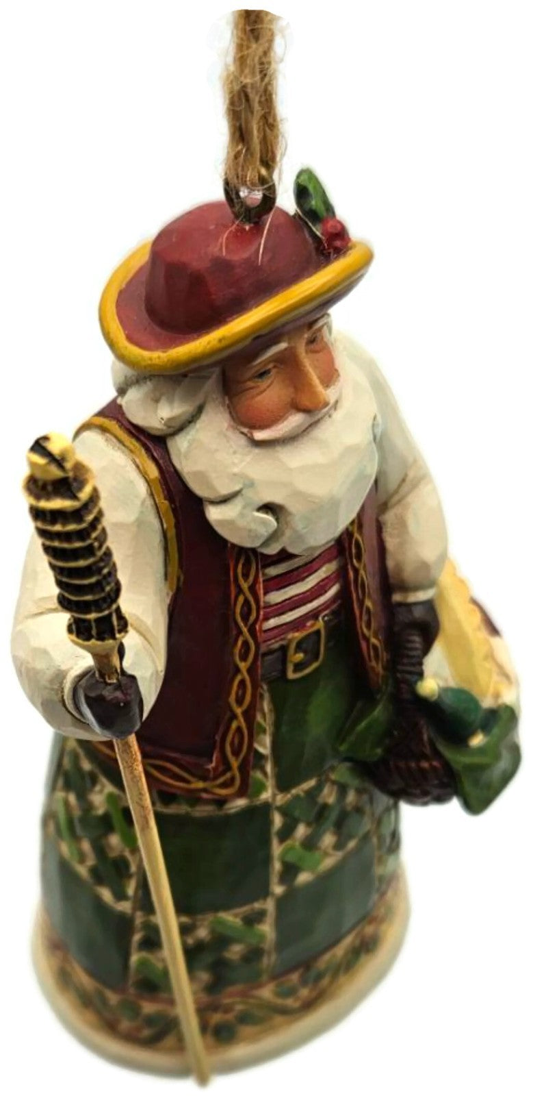 Jim Shore Italian Santa Heartwood Creek 2011 Hanging Christmas Ornament 40229441