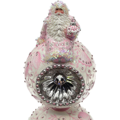 Patricia Breen Summit Finial Chinoiserie Pink Spring Christmas Tree Topper 313315