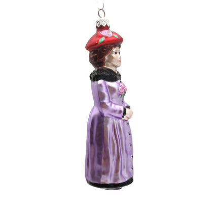 Patricia Breen Esme Pierre Auguste Renoir Purple Christmas Tree Ornament 9700AIC1