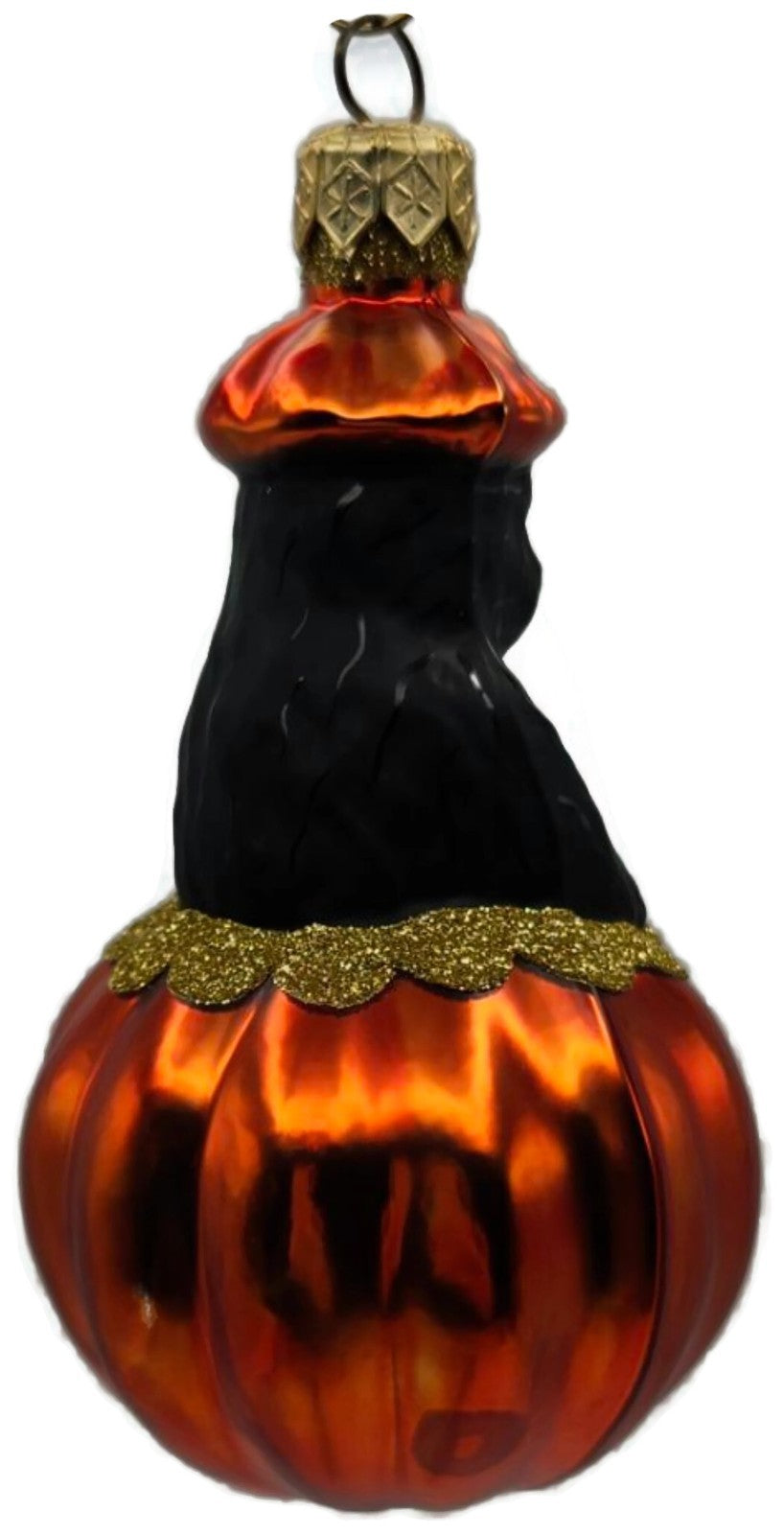 Patricia Breen Cat-O-Lantern Pumpkin Matte Christmas Halloween Ornament 98043