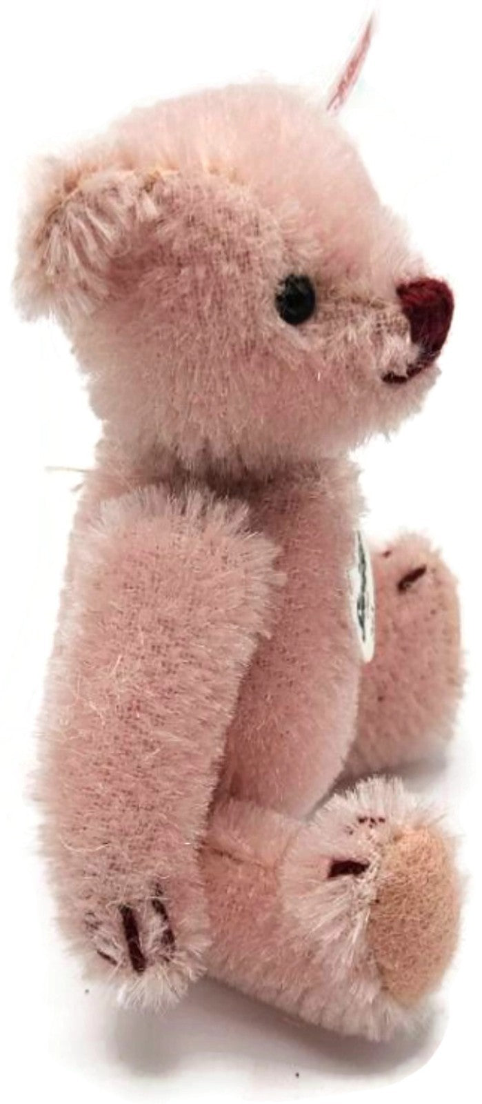 Steiff Club 2013 Annual Loyalty Gift Teddy Bear Rose Pink Mohair 10 CM With COA2