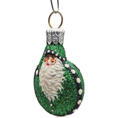 Patricia Breen Ladybug Noel Green Glittered Polka Dots Christmas Ornament 25274