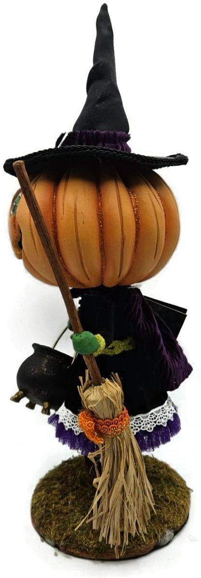 Katherine's Collection Halloween Hollow Wanda Witch Trick or Treater Figurine6