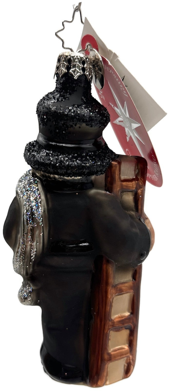 Christopher Radko Lucky Sweep 20th Anniversary Black Christmas Ornament 10120705