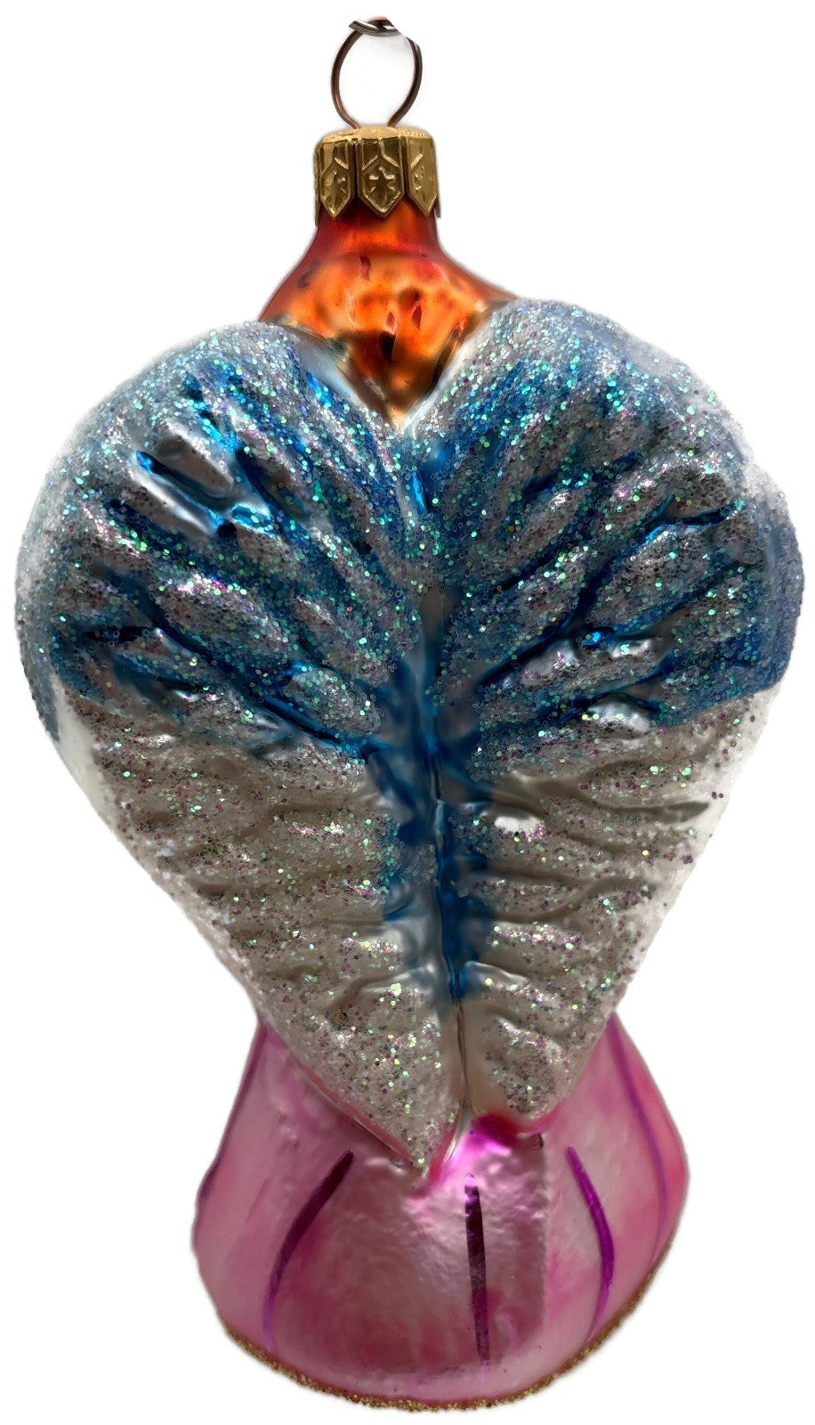 Christopher Radko On Wings of Hope Pink Angel Christmas Tree Ornament 95 SP 104