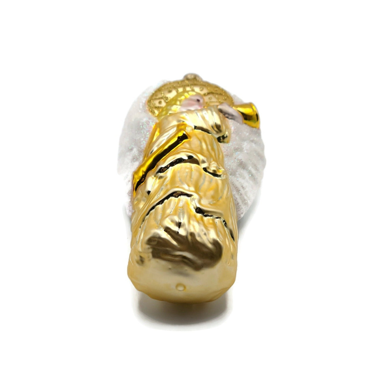 Patricia Breen Blow Gabriel Blow Eyes Open Fine Art Angel Holiday Ornament 96047