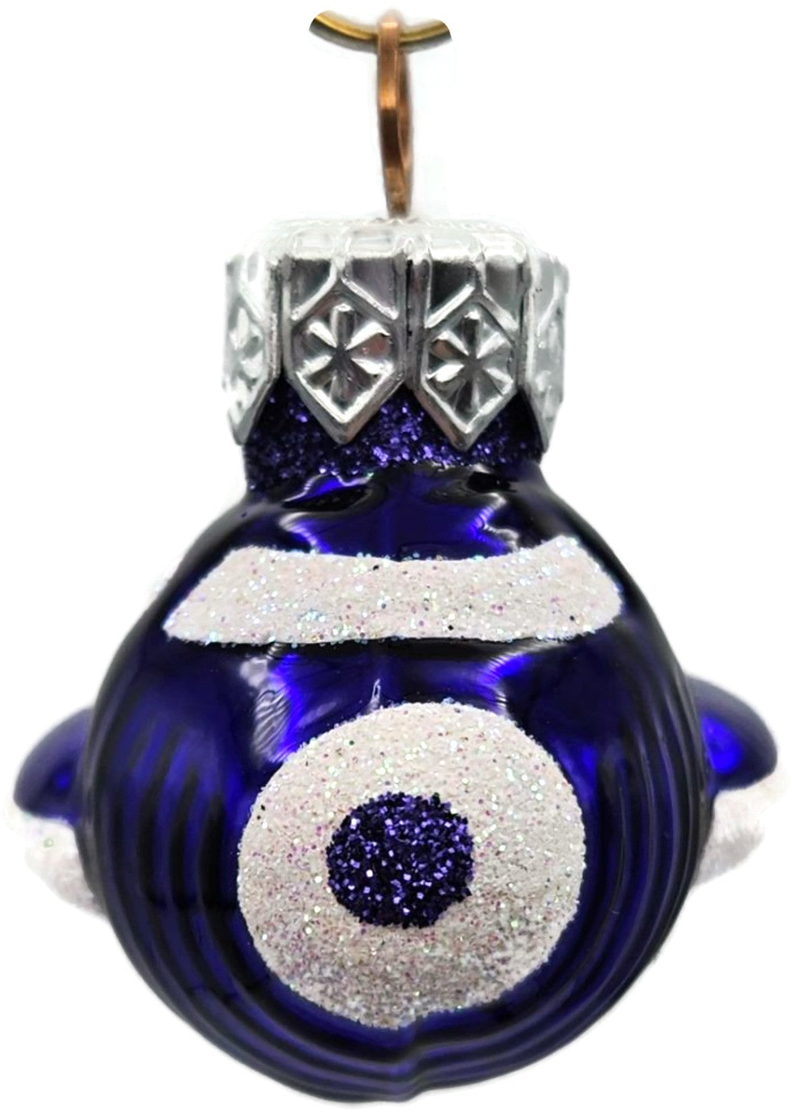 Patricia Breen Miniature Spruce Goose Purple Plane Christmas Ornament 2100CO4