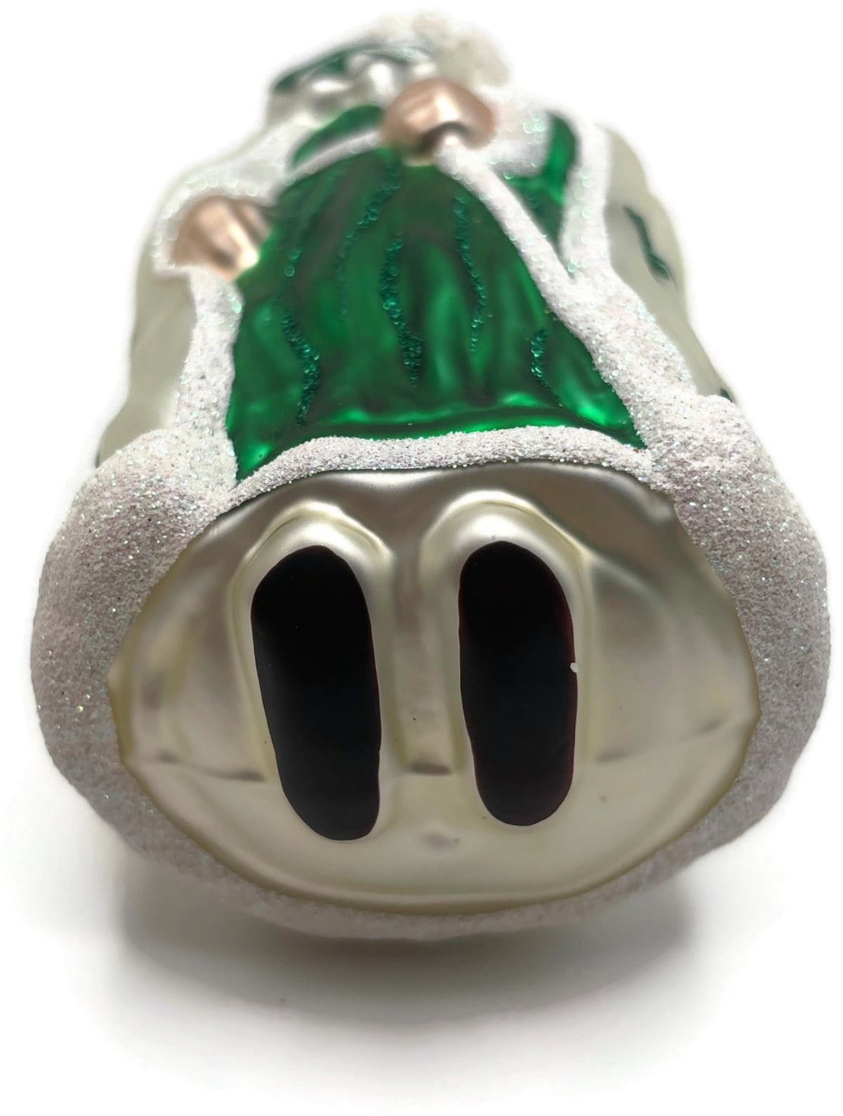 Patricia Breen Santa of the North Green Shamrocks St. Patrick's Ornament 97439