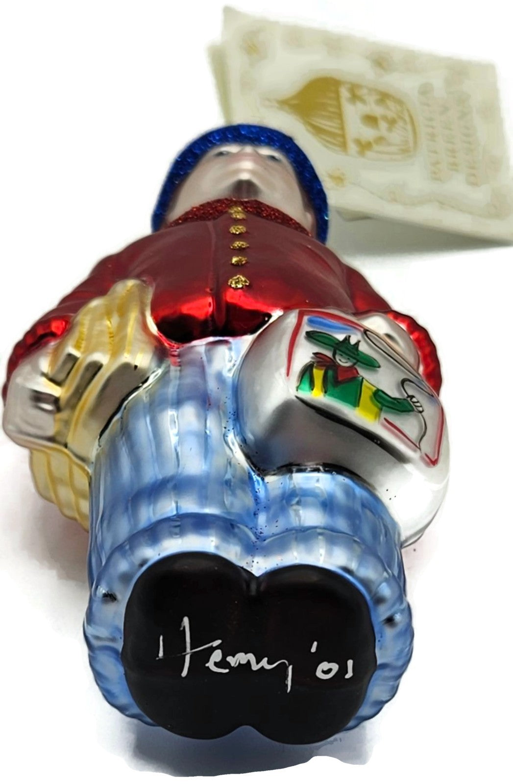 Patricia Breen Henrys First Day Of School Red Signed Christmas Ornament 971912