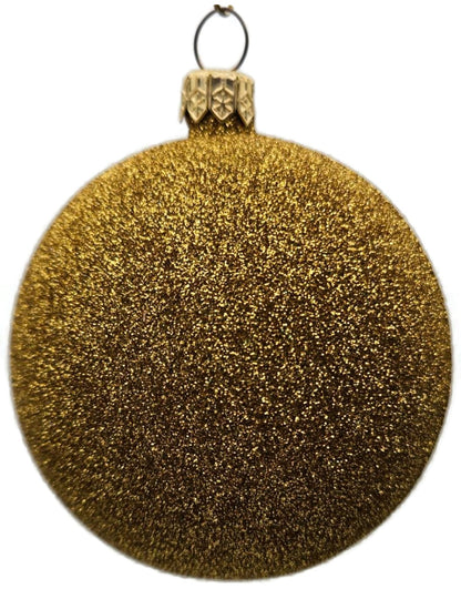 Patricia Breen The Last Present Glittered Gold Reindeer Christmas Ornament 20217