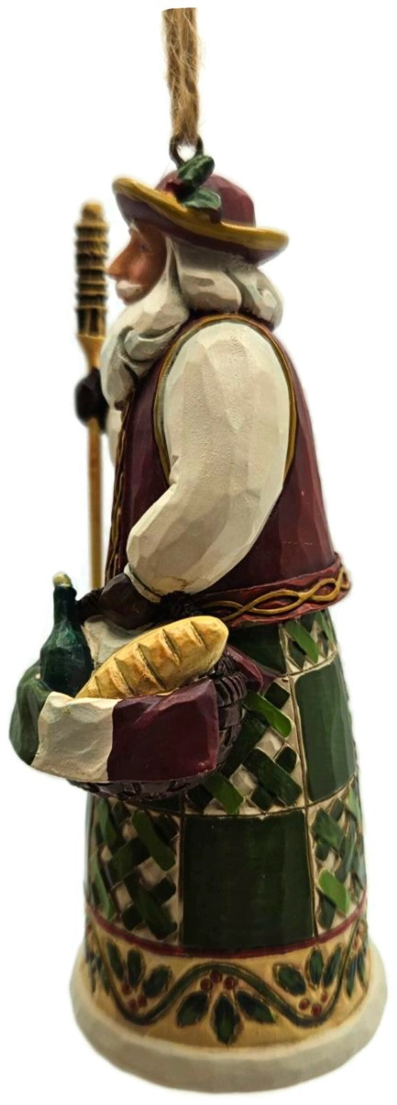 Jim Shore Italian Santa Heartwood Creek 2011 Hanging Christmas Ornament 40229447