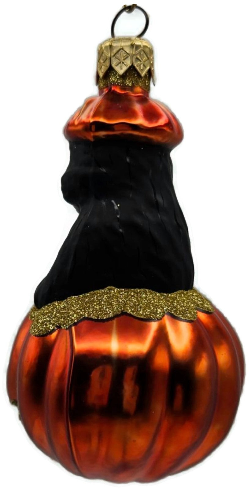 Patricia Breen Cat-O-Lantern Pumpkin Matte Christmas Halloween Ornament 98045