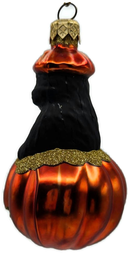 Patricia Breen Cat-O-Lantern Pumpkin Matte Christmas Halloween Ornament 98045