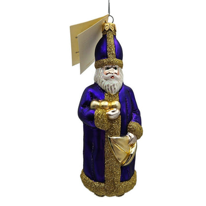 Patricia Breen Saint Nicholas Glittered Folds of Coat Christmas Ornament 97380