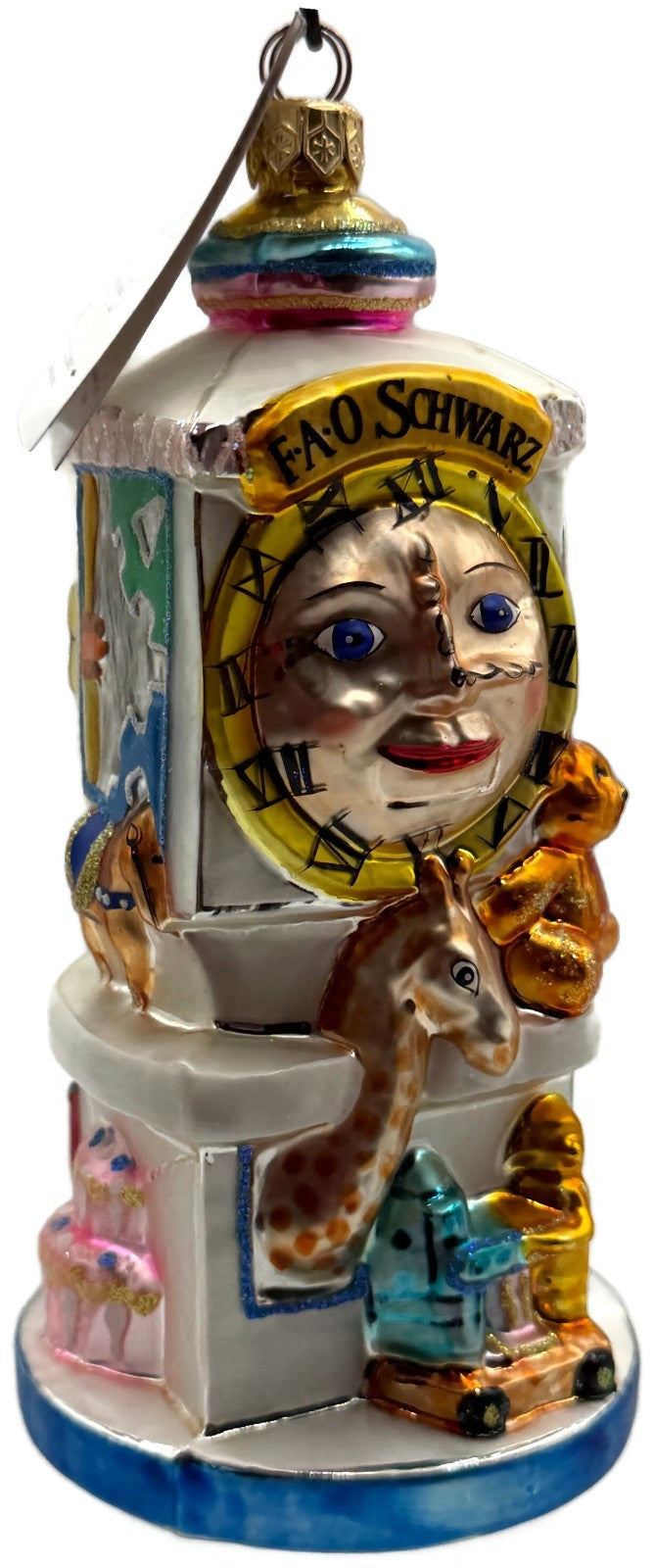Christopher Radko Fao Schwarz Clock Tower Christmas Ornament 4052/5000 98-FAO-016