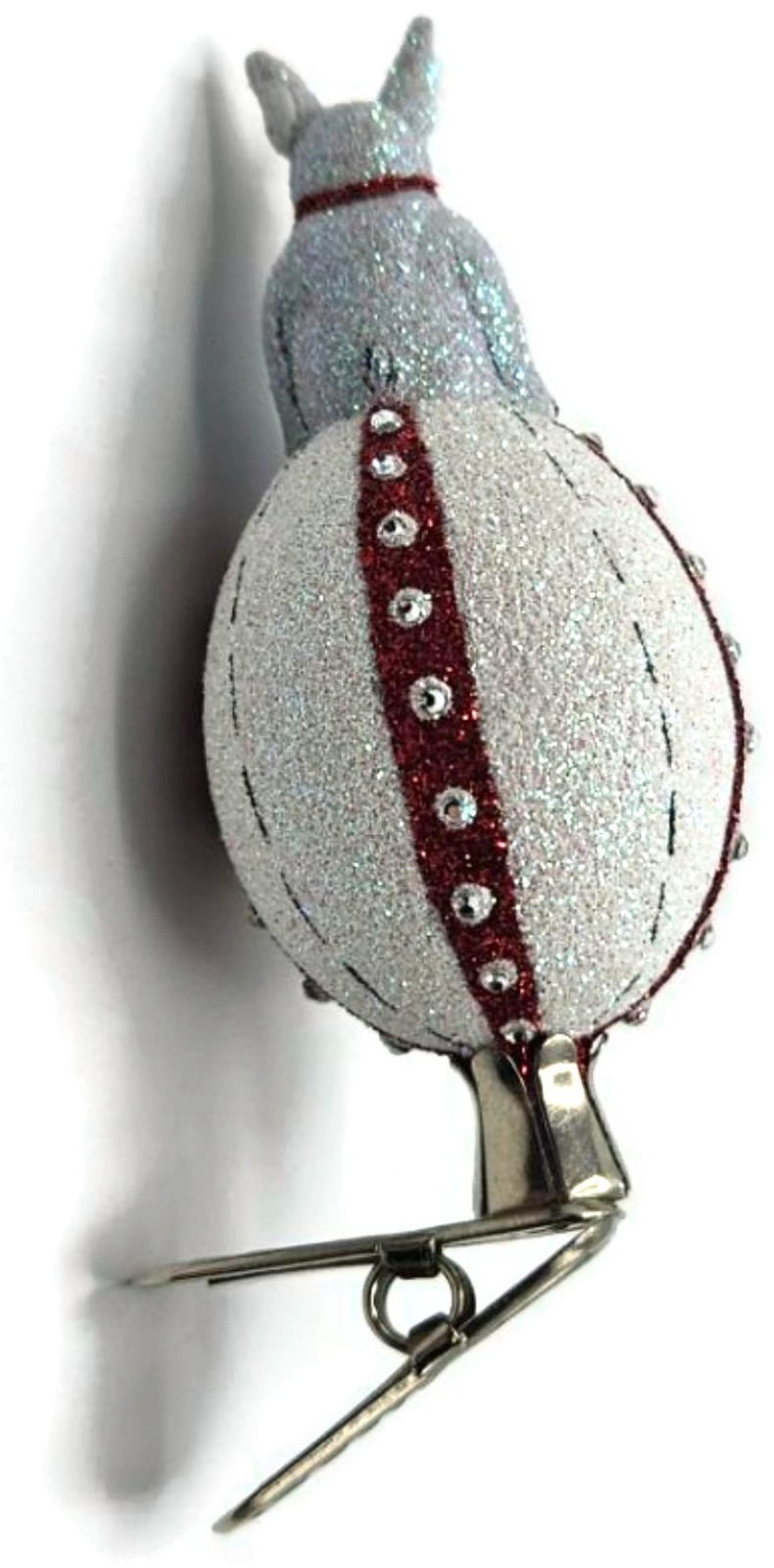 Patricia Breen Sitting Pretty Ladybugs White Red Clip On Easter Ornament 28997