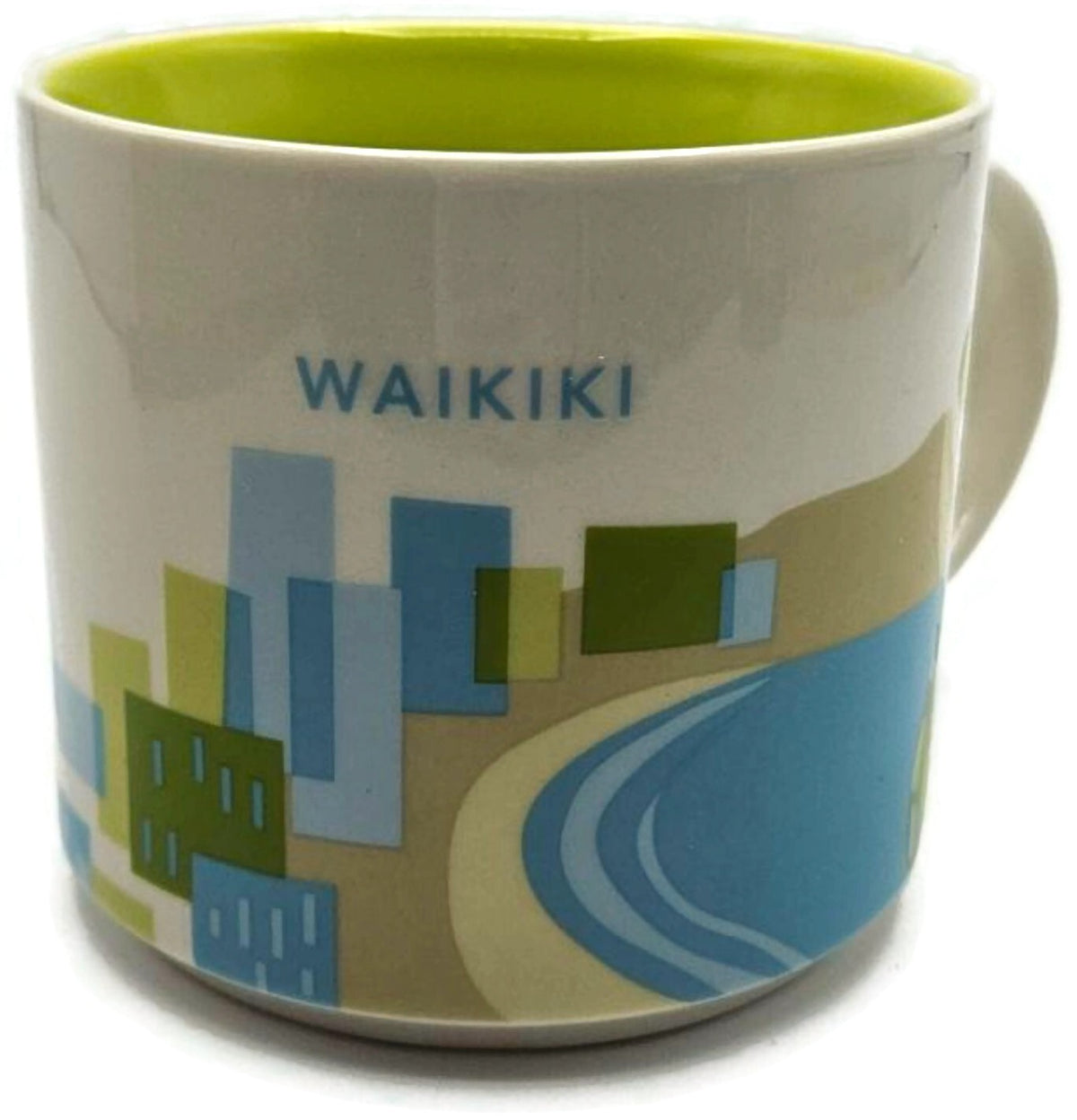 Starbucks 2015 You Are Here Collection Waikiki Ceramic Coffee Tea Mug 14 fl oz0