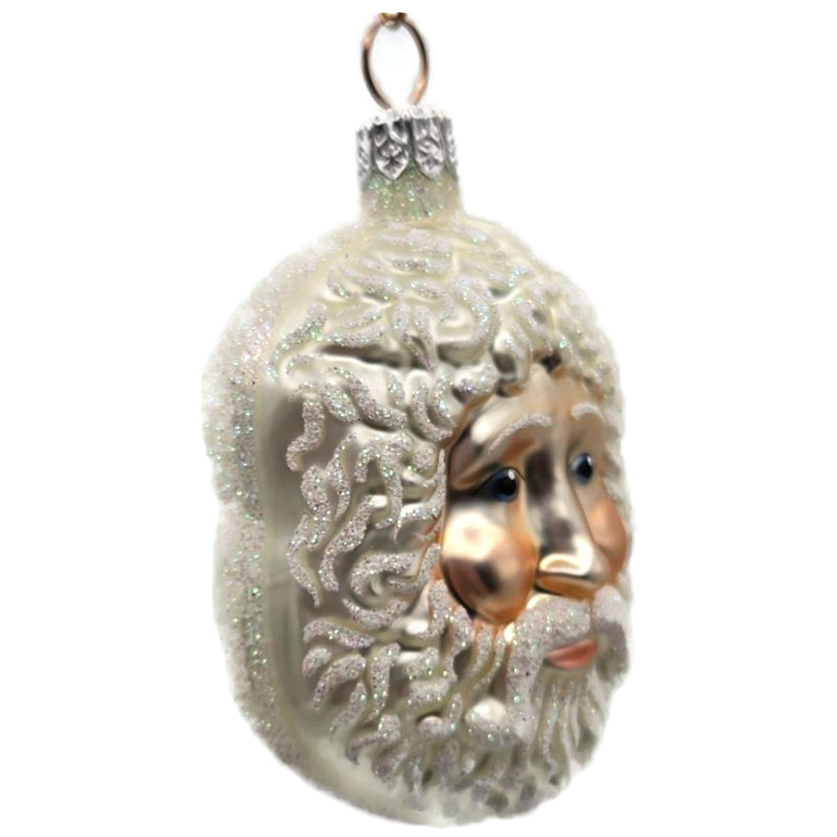 Patricia Breen Sand Dollar Santa Head Pearl Ver 4 Summer Nautical Ornament 99273