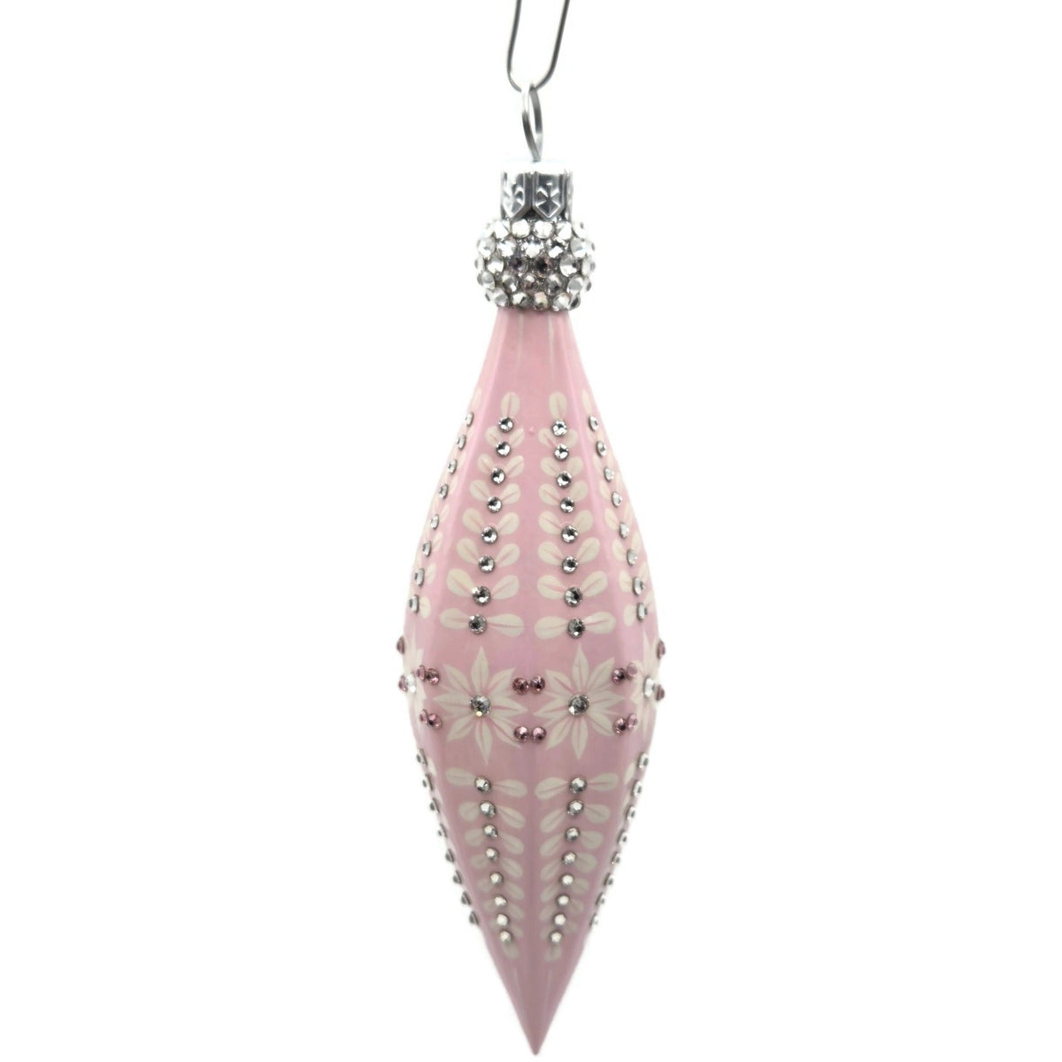 Patricia Breen Miniature Vesica Piscus Pink Christmas Ornament CATZ Rare 34317