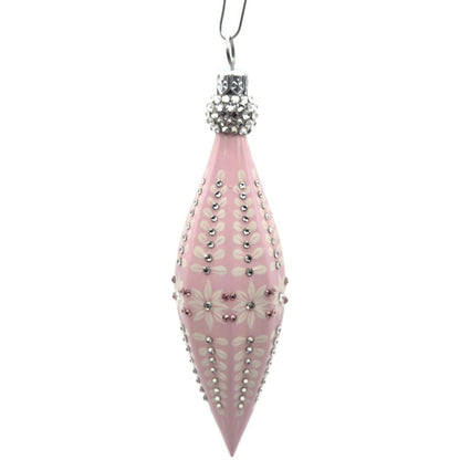 Patricia Breen Miniature Vesica Piscus Pink Christmas Ornament CATZ Rare 34317