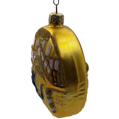 Patricia Breen Venice At Dusk Italy Gold Medallion Christmas Ornament 9700SLAM8